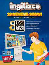8. Sınıf LGS Altın Oran İngilizce 28 Deneme Sınavı kapak görseli
